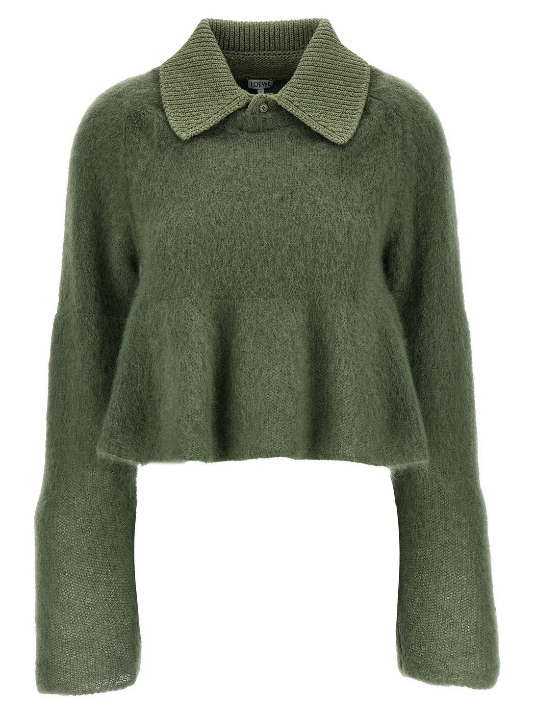 LOEWE ロエベ グリーン Green Mohair polo sweater セーター ニットウェア Knitwear レディース 秋冬2024 S540Y14KFD4160 【関税・送料無料】 juのサムネイル