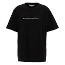 【本日5の付く日ポイント4倍!!】 STELLA MCCARTNEY ステラ マッカートニー ブラック Black 'Iconic' T-shirt Tシャツ レディース 春夏2024 6J01583SPY481000 【関税・送料無料】【ラッピング無料】 ju