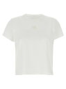 ティー バイ アレキサンダー ワン T BY ALEXANDER WANG ポロシャツ Tシャツ レディース ホワイト T-shirts and polo shirts 'Essential JSY Shrunk' T-shirt 4CC3241521100 White 関税 送料無料 ラッピング無料 2025SS ju