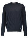 【本日ポイント4倍!!】 プラダ PRADA セーター ニットウェア メンズ ブルー Knitwear Silk sweater UMB927SOOO16AIF0008 Blue 関税 送料無料 ラッピング無料 2025SS ju