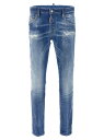ディースクエアード DSQUARED2 デニム メンズ ブルー Jeans 'Supertwinky' jeans S74LB1676S30872470 Blue 関税 送料無料 ラッピング無料 2025SS ju