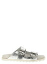 ロジェ ヴィヴィエ ROGER VIVIER サンダル レディース シルバー Sandals 'Slidy Viv' rhinestone sandals RVW45818820T0H9999 Silver 関税 送料無料 ラッピング無料 2025SS ju