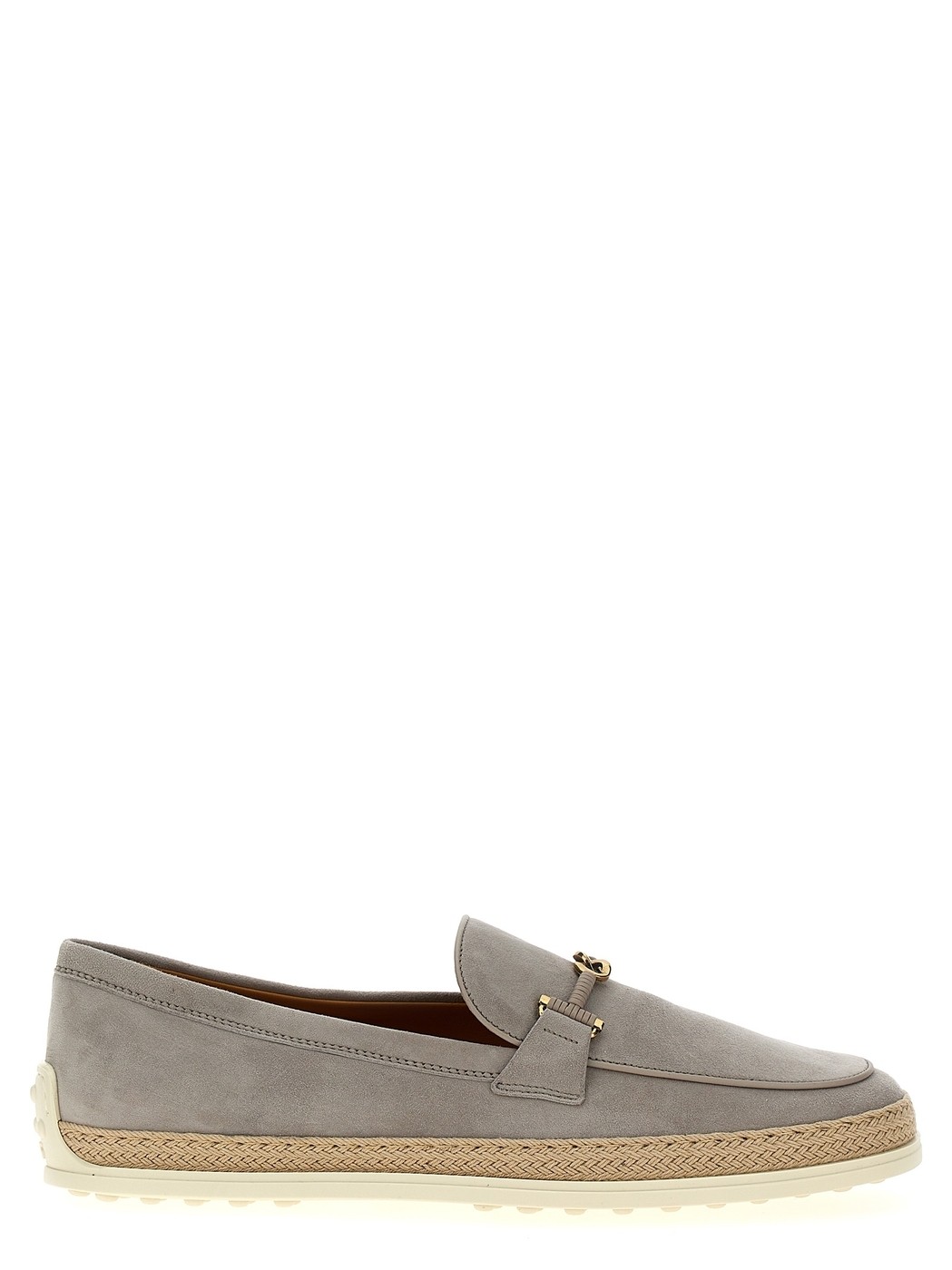 ȥå TOD'S ե ǥ 졼 Loafers Suede loafers XXW92K0HZ00D8W9999 Gra...