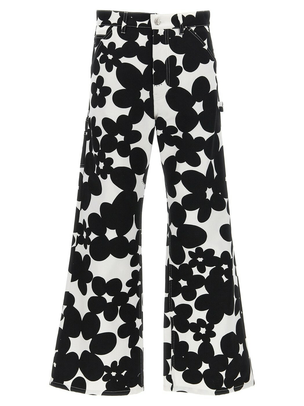 マルニ MARNI ズボン パンツ メンズ ホワイト Trousers 'Dillies' pants PUMU0287A0UTC462DIN99 White/Black 関税 送料無料 ラッピング無料 2025SS juのサムネイル