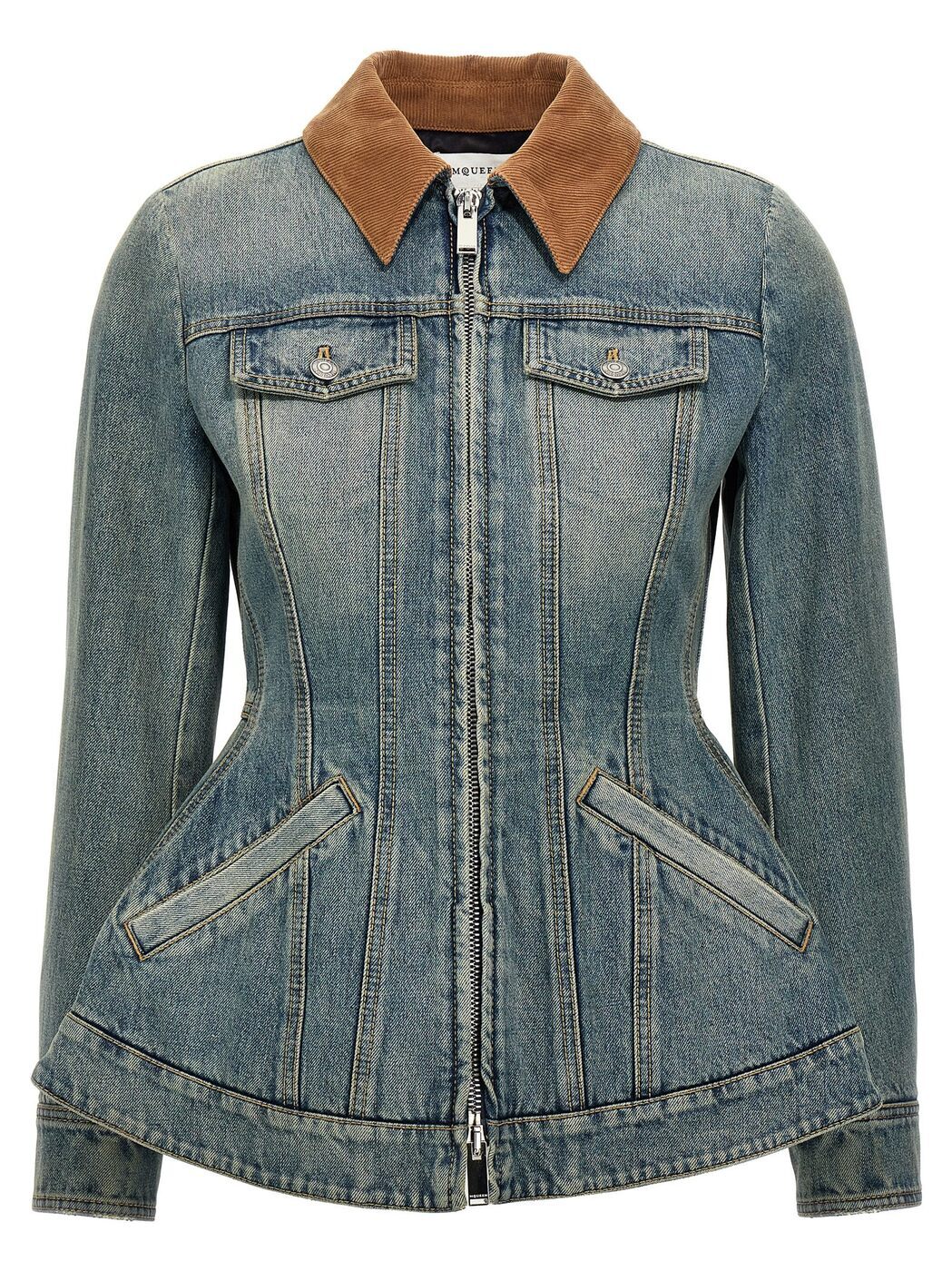 ジャケット alexander mcqueen JACKET (752781QMACG 4164) 楽天市場】アレキサンダーマックイーン(カラーブルー)(コート