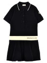 モンクレール アンファン MONCLER ENFANT ドレス ワンピース ベビーガールズ ブルー Dresses Pique dress K19548I00001899YV778 Blue 関税 送料無料 ラッピング無料 2025SS ju