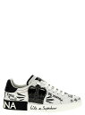 【1000円OFFクーポン配布中!】 ドルチェ&ガッバーナ DOLCE&GABBANA スニーカー メンズ ホワイト Sneakers 'Portofino' sneakers CS1760A9AG189697 White/Black 関税 送料無料 ラッピング無料 2025SS ju