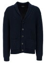 【本日ポイント4倍!!】 トム フォード TOM FORD セーター ニットウェア メンズ ブルー Knitwear Silk cardigan KLL004YMS107S25HB900 Blue 関税 送料無料 ラッピング無料 2025SS ju
