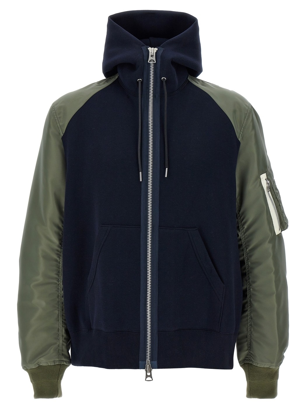 【Sacai】サカイ ジッパー フード バイカラー スウェットシャツ 楽天市場】sacai(スウェット・トレーナー|トップス):メンズ
