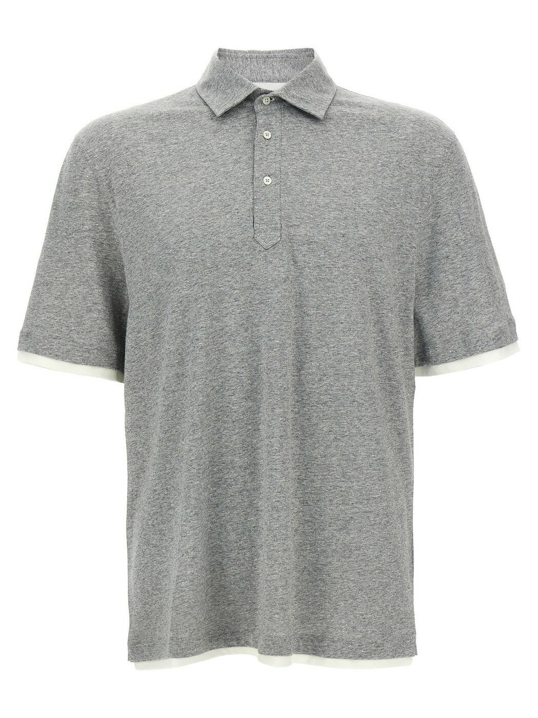 ֥ͥ ͥ BRUNELLO CUCINELLI ݥ  졼 Polo shirts Layered polo sh...
