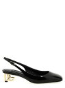 【本日ポイント4倍!!】 ドルチェ&ガッバーナ DOLCE&GABBANA ハイヒール パンプス レディース ブラック High heels 'Jackie New' slingback CG0913A103780999 Black 関税 送料無料 ラッピング無料 2025SS ju