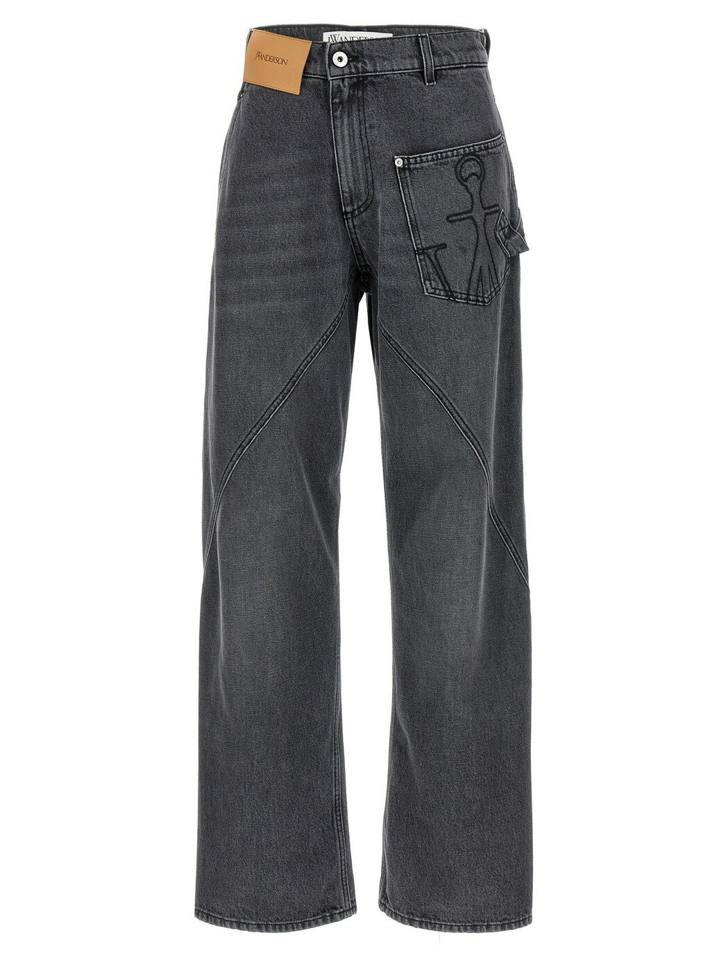 【本日P最大4倍！】 ジェイ ダブリュー アンダーソン J.W. ANDERSON デニム レディース グレー Jeans 'Twisted Workwear ' jeans DT0102PG1745929 Gray 関税 送料無料 ラッピング無料 2025SS juのサムネイル