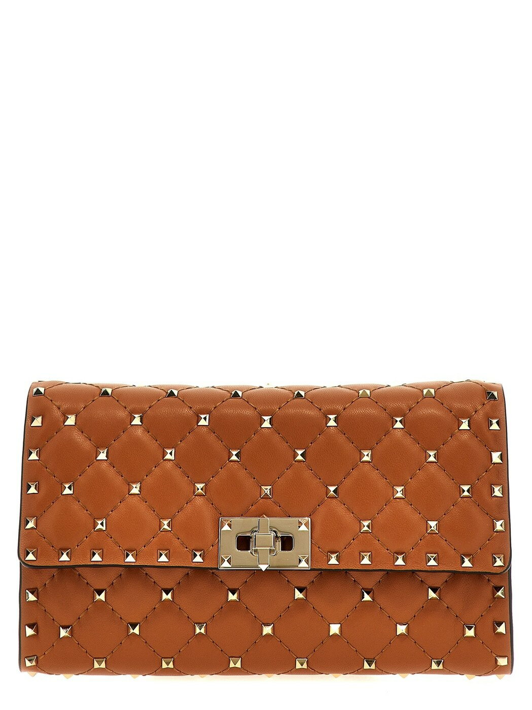 ƥ  VALENTINO GARAVANI Хå ǥ ֥饦 Business bags Valentino Garavani 'Rockstud Spike' shoulder bag W2B0137NAPWU1 Brown  ̵ åԥ̵ 2025SS ju