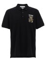 モスキーノ MOSCHINO ポロシャツ メンズ ブラック Polo shirts 'Teddy' polo shirt V160102421555 Black 関税 送料無料 ラッピング無料 2025SS ju