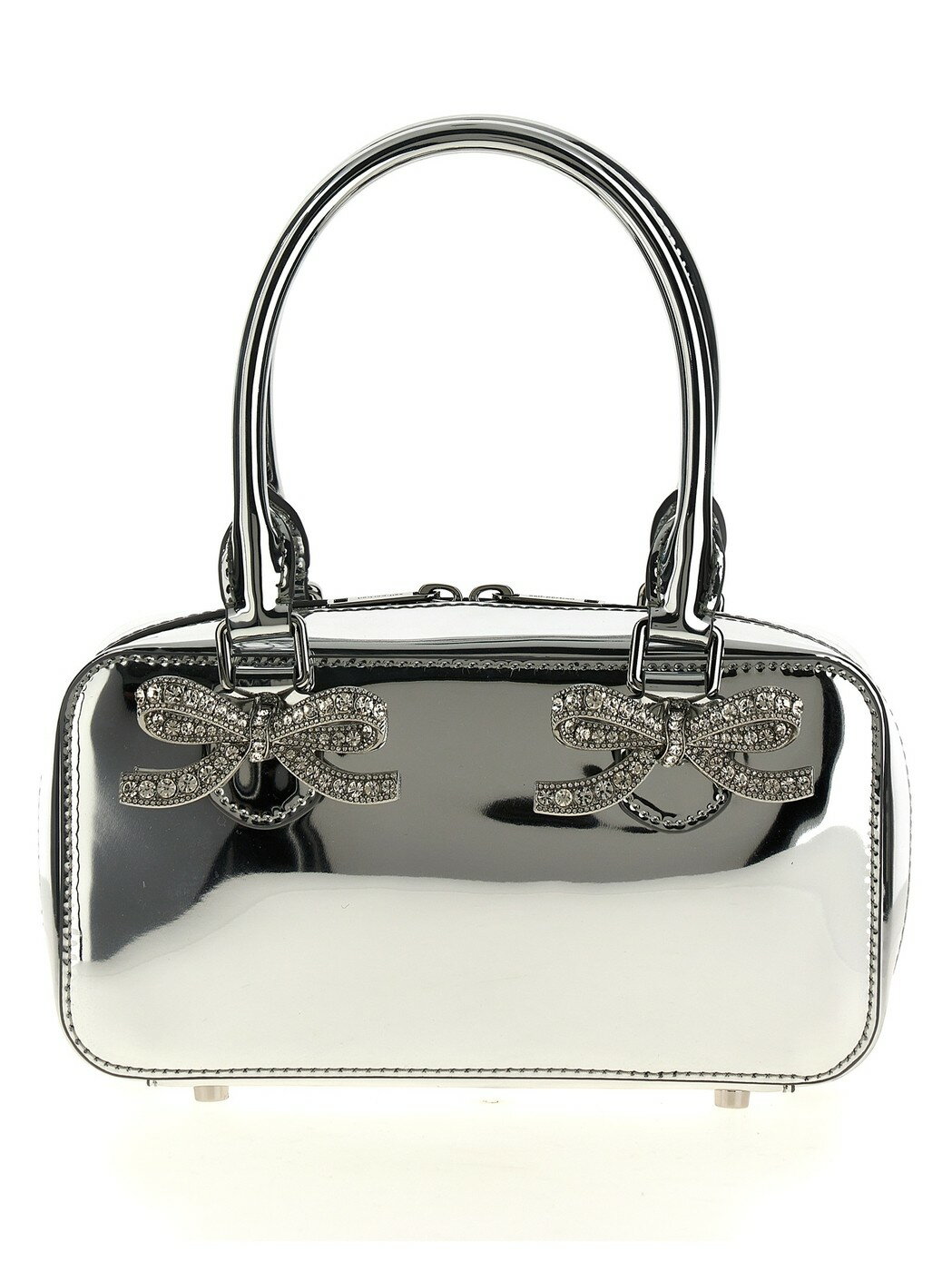  ݡȥ졼 SELF PORTRAIT Хå ǥ С Business bags 'Metallic Silver...