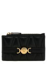 【三連休限定1000円OFF】 ヴェルサーチ VERSACE クラッチバッグ レディース ブラック Clutch and wristlets bags 'Medusa' card holder 10162271A129751B00V Black 関税 送料無料 ラッピング無料 2025SS ju