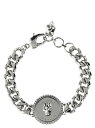アレキサンダー マックイーン ALEXANDER MCQUEEN ジュエリー メンズ シルバー Jewelry 'Sovereign Skull' bracelet 813236J161N1021 Silver 関税 送料無料 ラッピング無料 2025SS ju