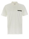 ベルルッティ BERLUTI ポロシャツ メンズ ホワイト Polo shirts 'Leather Tab' polo shirt R28JPS85001000 White 関税 送料無料 ラッピング無料 2025SS ju