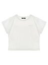 バルマン BALMAIN Tシャツ トップス ベビーガールズ ホワイト T-shirt 'Balmain Vintage' T-shirt BW8A31Z0116100RS White 関税 送料無料 ラッピング無料 2025SS ju