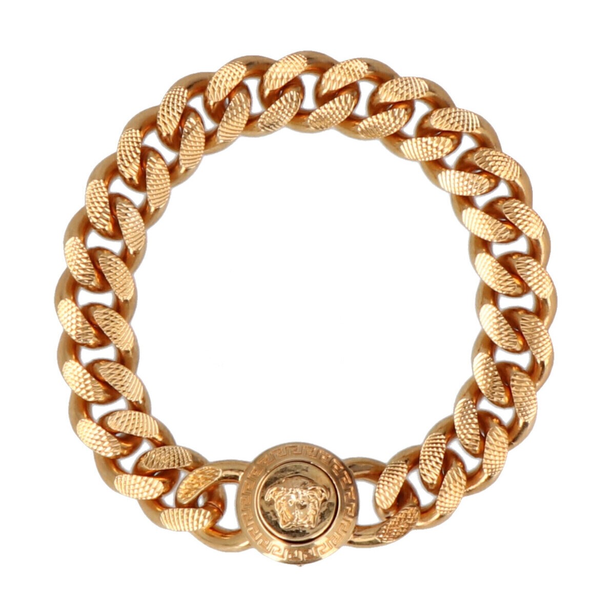 【本日5の付く日ポイント4倍!】 VERSACE ヴェルサーチ ゴールド Gold 'Medusa chain' bracelet ジュエリー メンズ 秋冬2023 DG06996DJMTKOT 【関税・送料無料】【ラッピング無料】 ju