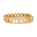ヴェルサーチ VERSACE ジュエリー メンズ ゴールド Jewelry Logo chain bracelet 10061301A006203J000 Gold 関税 送料無料 ラッピング無料 2025SS ju