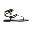 【15,000円以上1,000円OFF!!】 TOM FORD トム フォード ブラック Black Padlock detail thong sandals ..