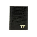 TOM FORD トム フォード ブラック Black Logo card holder 財布 メンズ 春夏2024 YT279LCL168G1N001 【関税・送料無料】【ラッピング無料】 ju