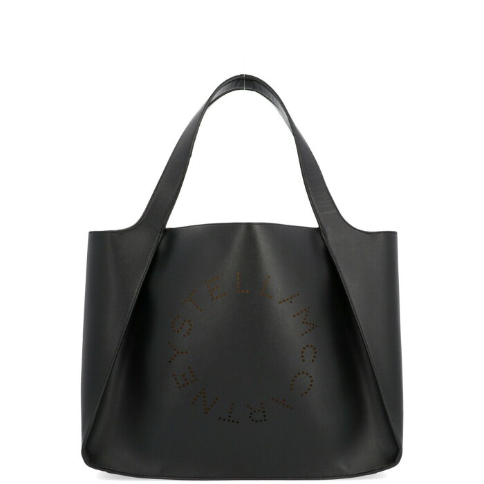 STELLA MCCARTNEY ステラ マッカートニー Black 'The logo bag' tote トートバッグ レディース 秋冬2022 502793W85421000 【関税・送料無料】【ラッピング無料】 ju