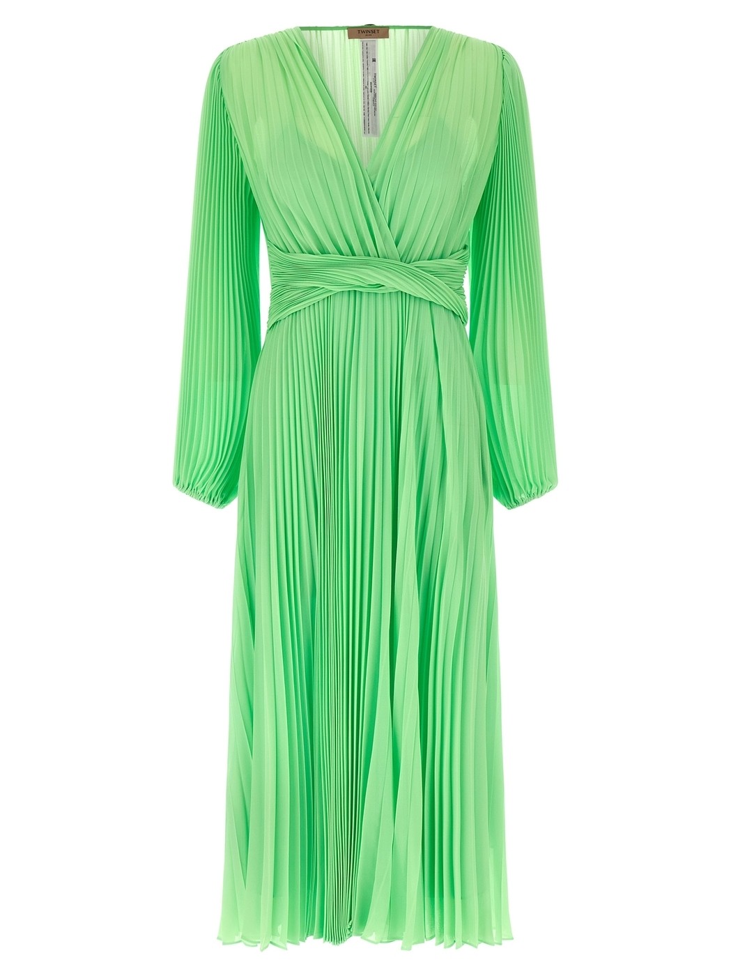 ツイン セット TWIN SET ワンピース ドレス レディース グリーン Dresses Plea