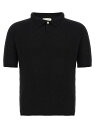 マリア MA'RY'YA ポロシャツ メンズ ブラック Polo shirts Boucle cotton polo shirt YPK002C8 Black 関税 送料無料 ラッピング無料 2025SS ju
