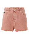 【1000円OFFクーポン配布中!】 ドルチェ&ガッバーナ DOLCE&GABBANA デニムショーツ ショーツ レディース ピンク Denim shorts High waist shorts FTC9WDG8MT5S9001 Pink 関税 送料無料 ラッピング無料 2025SS ju