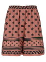 【1000円OFFクーポン配布中!】 ドルチェ&ガッバーナ DOLCE&GABBANA デニムショーツ ショーツ レディース ピンク Denim shorts Silk bermuda shorts FTAM7THI1X0H24ZW Pink 関税 送料無料 ラッピング無料 2025SS ju