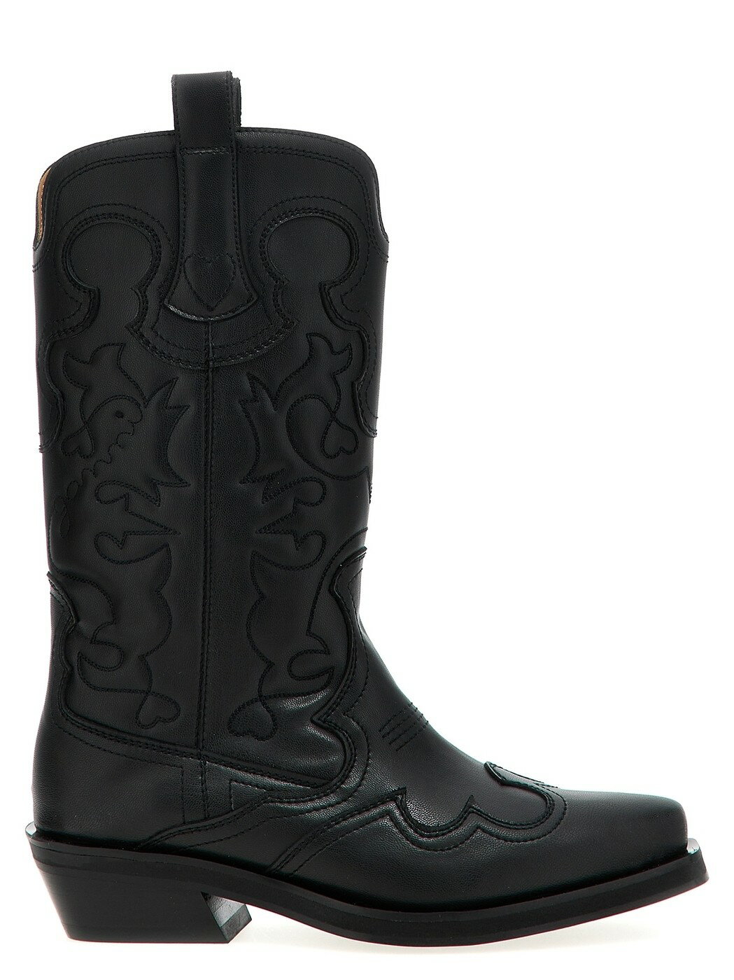 ˡ GANNI ֡ ǥ ֥å Boots 'Western' texas boots S3110004 Black ...