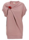 ドリス ヴァン ノッテン DRIES VAN NOTEN トレーナー レディース ピンク Sweatshirts 'Hatties Bis' sweatshirt 2510111151610305 Pink 関税 送料無料 ラッピング無料 2025SS ju