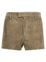 アミ パリス AMI PARIS デニムショーツ ショーツ レディース グレー Denim shorts Suede shorts USO149LH00540952 Gray 関税 送料無料 ラッピング無料 2025SS ju