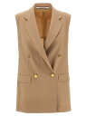 タリアトーレ TAGLIATORE ジレ ベスト レディース ベージュ Vests 'Bernice' vest JBERNICE190043A1178 Beige 関税 送料無料 ラッピング無料 2025SS ju