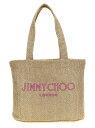 【三連休限定1000円OFF】 ジミーチュウ JIMMY CHOO トートバッグ レディース ゴールド Tote bags 'Beach Tote East-West' shopping bag BEACHTOTEEWMTYJGOLDFUCHSIALIGHTGOLD Gold 関税 送料無料 ラッピング無料 2025SS ju