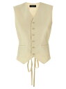 ファビアナ フィリッピ FABIANA FILIPPI ジレ ベスト レディース ホワイト Vests Silk vest GCD275F679D7870149 White 関税 送料無料 ラッピング無料 2025SS ju