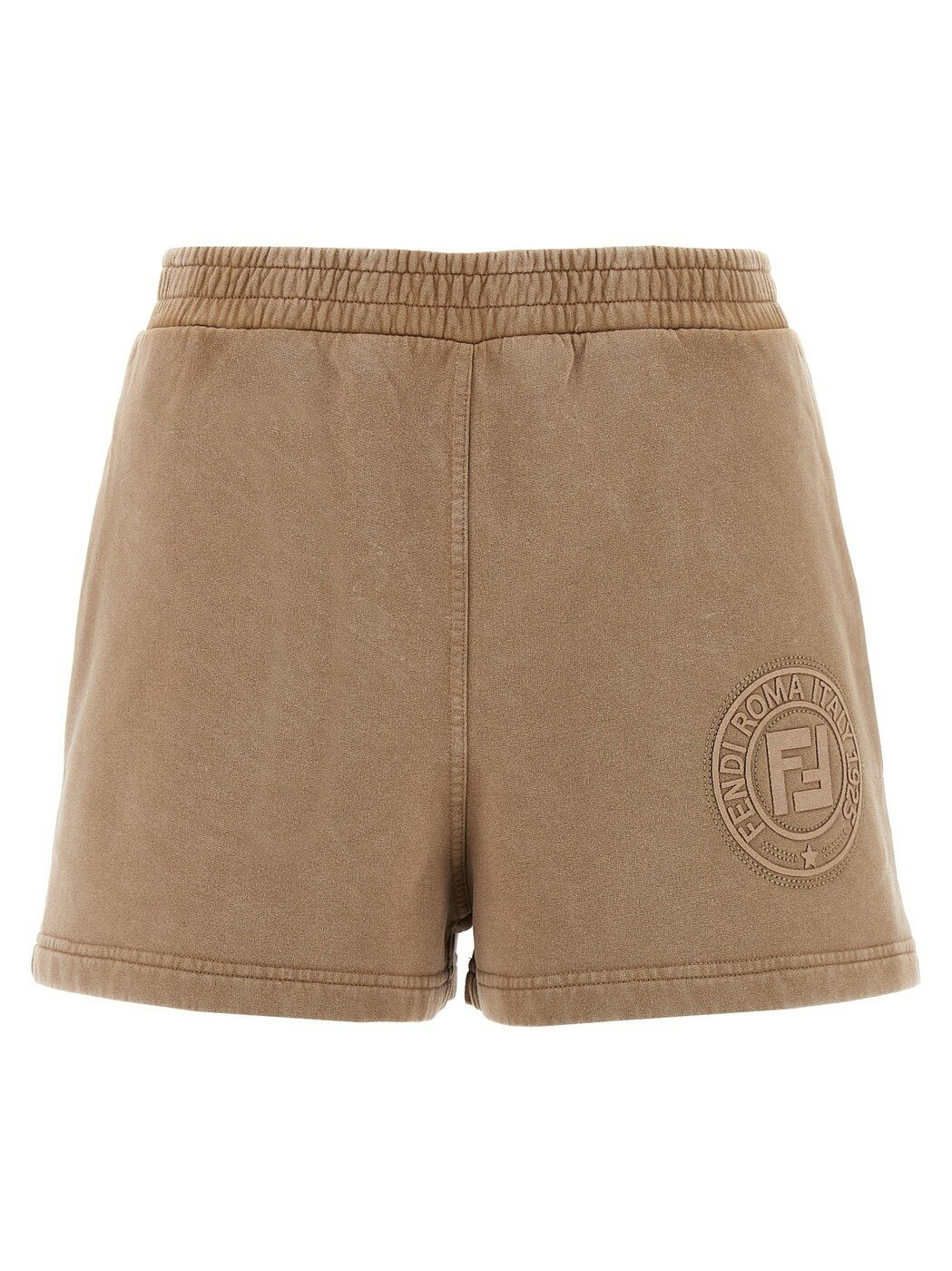 ݥȺ4!! եǥ FENDI ǥ˥ॷ硼 硼 ǥ ֥饦 Denim shorts 3D 'Fe...