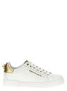 【1000円OFFクーポン配布中!】 ドルチェ&ガッバーナ DOLCE&GABBANA スニーカー レディース ゴールド Sneakers 'Portofino' sneakers CK2329AN2988B996 Gold 関税 送料無料 ラッピング無料 2025SS ju
