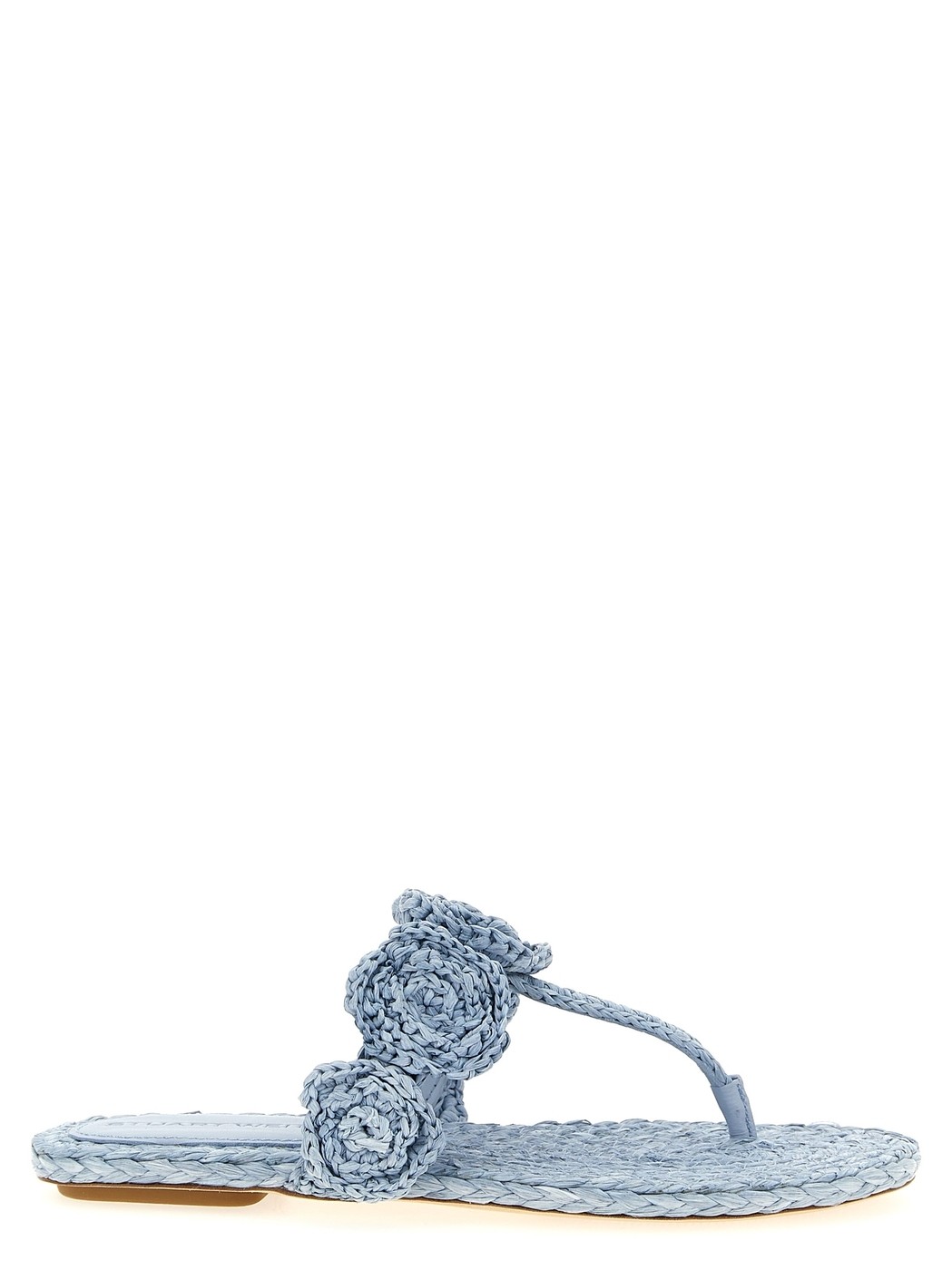 楽天BRANDSHOP・クラージュ楽天市場店【本日ポイント最大4倍!!】 スチュアート ワイツマン STUART WEITZMAN サンダル レディース ブルー Sandals 'Magnolia' slides SK791WUZ Light Blue 関税 送料無料 ラッピング無料 2025SS ju