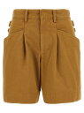 イザベル マラン ISABEL MARANT デニムショーツ ショーツ レディース ブラウン Denim shorts 'Fairy' shorts SH0221FAC2F01I50CA Brown 関税 送料無料 ラッピング無料 2025SS ju