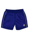 モンクレール アンファン MONCLER ENFANT セットアップ ベビーウェア ベビーボーイズ ブルー Jumpsuits Logo patch swim shorts K19542C0000953326739 Blue 関税 送料無料 ラッピング無料 2025SS ju