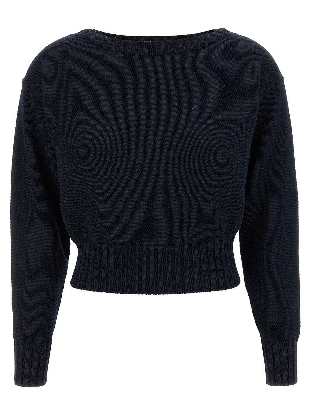 ݥ4!! ץ PRADA  ˥åȥ ǥ ֥롼 Knitwear Boat neck sweate...