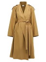 【1000円OFFクーポン配布中!!】 ザ ロウ THE ROW トレンチコート コート レディース ベージュ Coats and trench coats 'Cami' trench coat 8743W3562EEP Beige 関税 送料無料 ラッピング無料 2025SS ju
