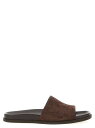 グッチ GUCCI フラットシューズ サンダル メンズ ブラウン Flat Shoes GG Slides 834941AADUO2140 Brown 関税 送料無料 ラッピング無料 2025SS ju