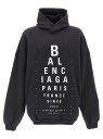 バレンシアガ BALENCIAGA トレーナー レディース ホワイト Sweatshirts 'Optical' hoodie 803265TRVU79034 White/Black 関税 送料無料 ラッピング無料 2025SS ju
