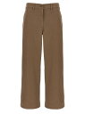 【1000円OFFクーポン配布中!!】 ザ ロウ THE ROW ズボン パンツ レディース ブラウン Trousers 'Zalenka' pants 9076W3670TAU Brown 関税 送料無料 ラッピング無料 2025SS ju