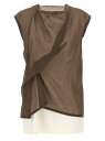 【1000円OFFクーポン配布中!!】 ザ ロウ THE ROW Tシャツ トップス レディース ブラウン T-shirts and tops 'Inawa' top 8933W3927BRO Brown 関税 送料無料 ラッピング無料 2025SS ju