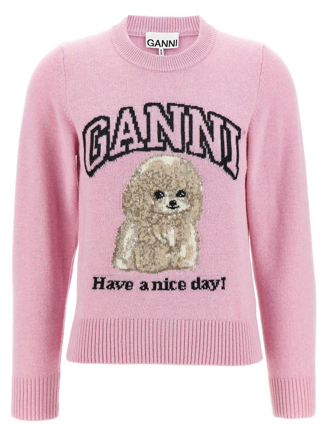 ˡ GANNI  ˥åȥ ǥ ԥ Knitwear 'Pink Poodle' sweater K249986...